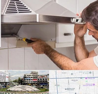 تعمیر هود در مرکز تهران