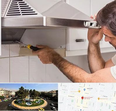 تعمیر هود در هفت حوض