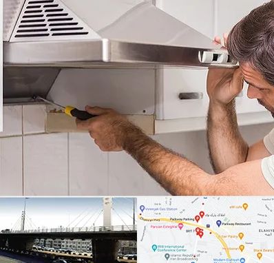 تعمیر هود در پارک وی 