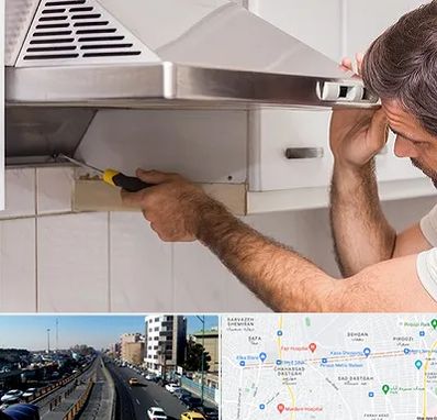 تعمیر هود در پیروزی 