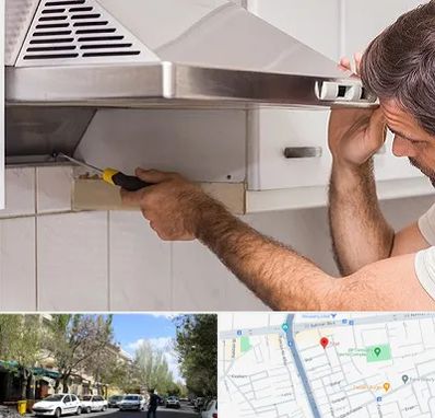 تعمیر هود در کوی فیروز تبریز