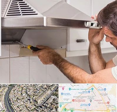 تعمیر هود در شهرک غرب مشهد