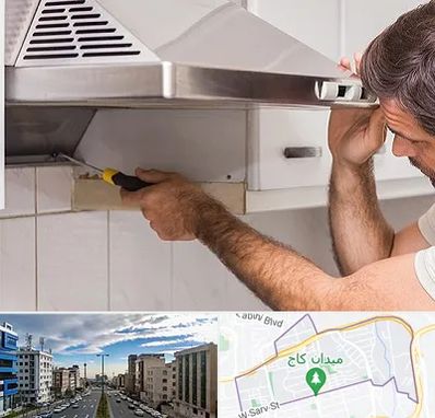 تعمیر هود در سعادت آباد 