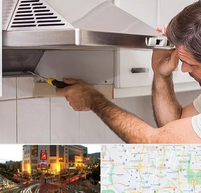 تعمیر هود در جنت آباد تهران 