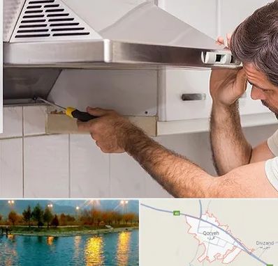 تعمیر هود در قروه