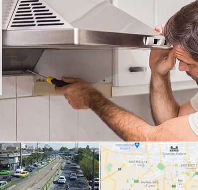 تعمیر هود در جنوب تهران 