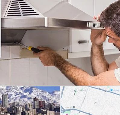 تعمیر هود در ازگل