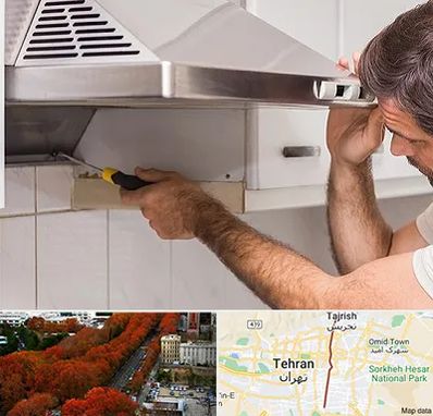 تعمیر هود در ولیعصر 