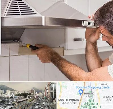 تعمیر هود در پونک 