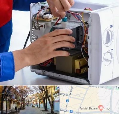 تعمیر مایکروفر در تربیت تبریز