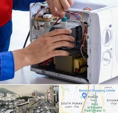 تعمیر مایکروفر در پونک 