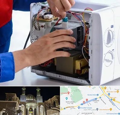 تعمیر مایکروفر در زرگری شیراز