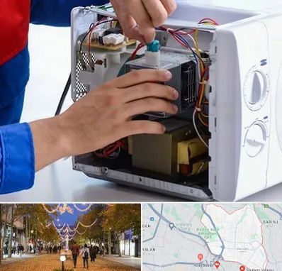 تعمیر مایکروفر در ولیعصر ارومیه