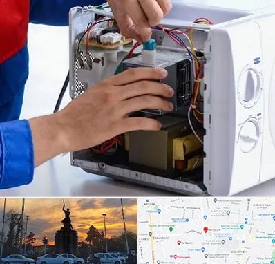 تعمیر مایکروفر در میدان حر