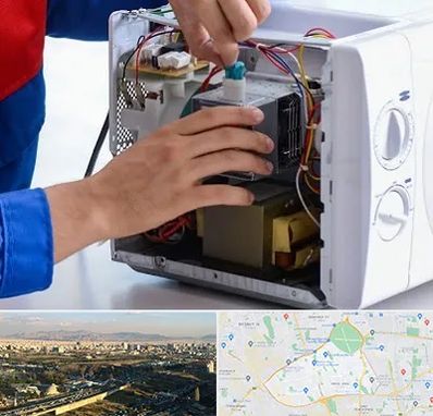 تعمیر مایکروفر در منطقه 19 تهران