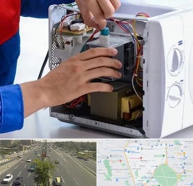 تعمیر مایکروفر در منطقه 17 تهران