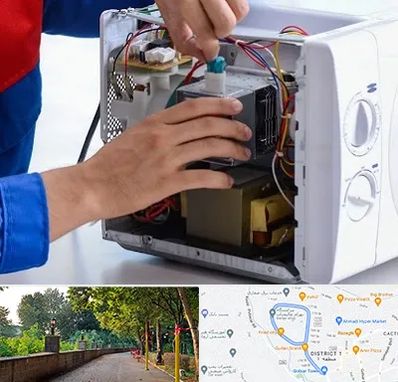 تعمیر مایکروفر در فلکه گاز رشت