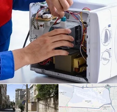 تعمیر مایکروفر در مهرآباد