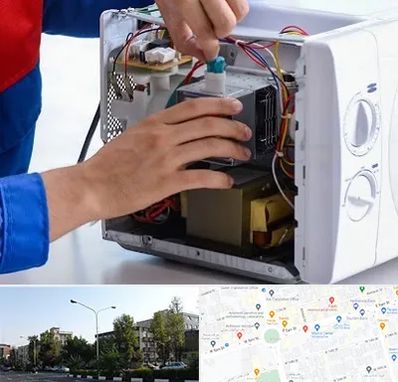 تعمیر مایکروفر در میدان کاج