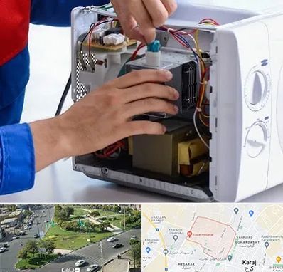 تعمیر مایکروفر در شاهین ویلا کرج