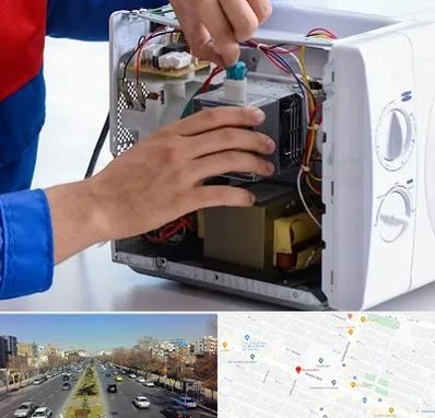 تعمیر مایکروفر در بلوار معلم مشهد