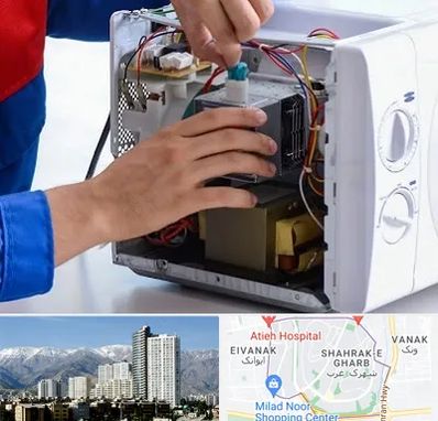 تعمیر مایکروفر در شهرک غرب 