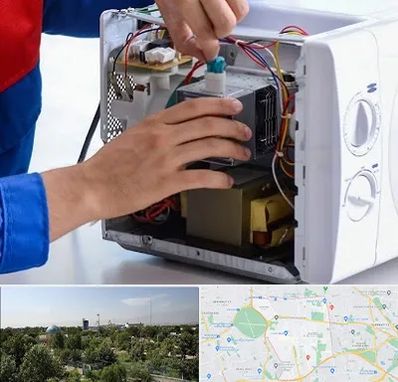 تعمیر مایکروفر در منطقه 16 تهران