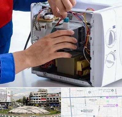 تعمیر مایکروفر در مرکز تهران