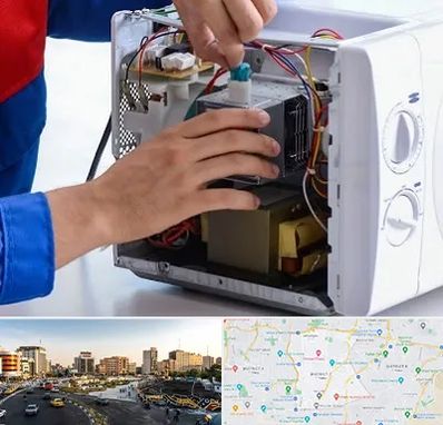 تعمیر مایکروفر در منطقه 7 تهران