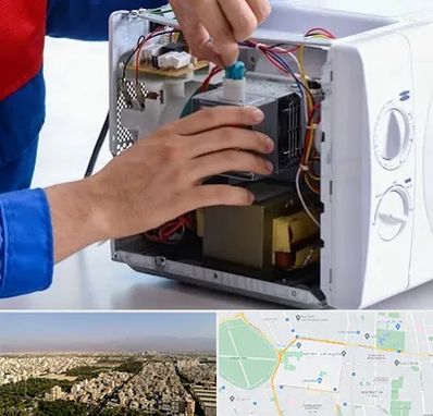 تعمیر مایکروفر در نازی آباد