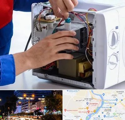 تعمیر مایکروفر در کیانپارس اهواز