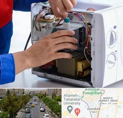تعمیر مایکروفر در شهران 