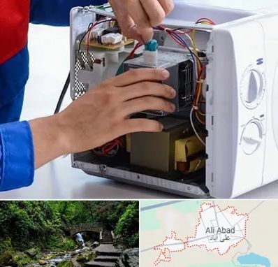 تعمیر مایکروفر در علی‌ آباد کتول