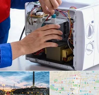 تعمیر مایکروفر در منطقه 2 تهران