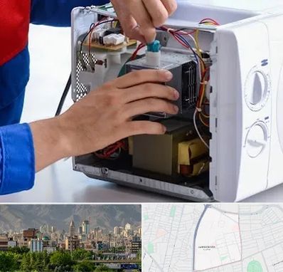 تعمیر مایکروفر در جمشیدیه