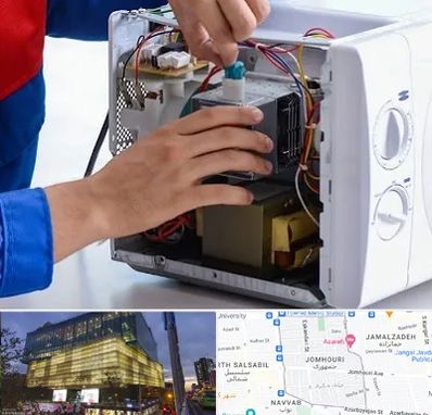 تعمیر مایکروفر در جمهوری 