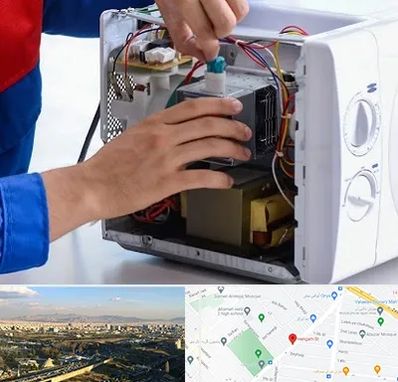 تعمیر مایکروفر در هنگام