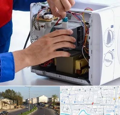 تعمیر مایکروفر در ضیابری رشت