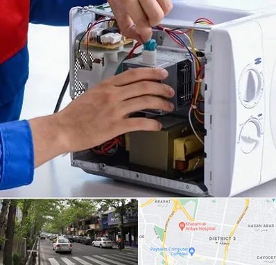 تعمیر مایکروفر در ظفر 