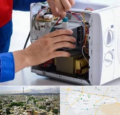 تعمیر مایکروفر در منطقه 8 تهران