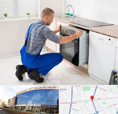 تعمیر اجاق گاز در نصف راه تبریز