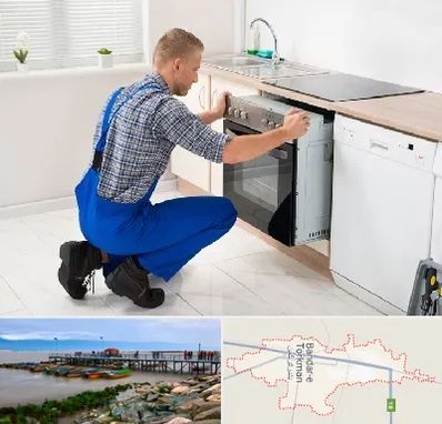 تعمیر اجاق گاز در بندر ترکمن
