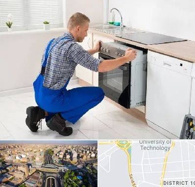 تعمیر اجاق گاز در استاد معین 