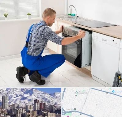 تعمیر اجاق گاز در ازگل