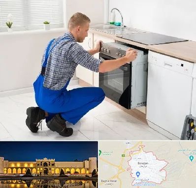 تعمیر اجاق گاز در برازجان