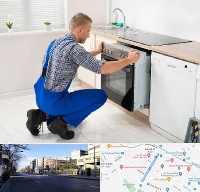 تعمیر اجاق گاز در خیابان ملاصدرا شیراز