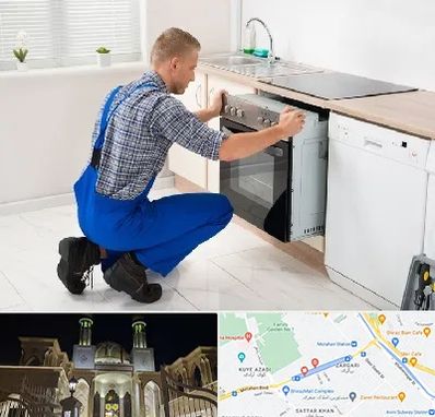 تعمیر اجاق گاز در زرگری شیراز