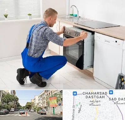 تعمیر اجاق گاز در چهارصد دستگاه 