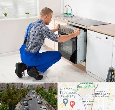 تعمیر اجاق گاز در شهران 