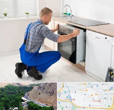 تعمیر اجاق گاز در کن